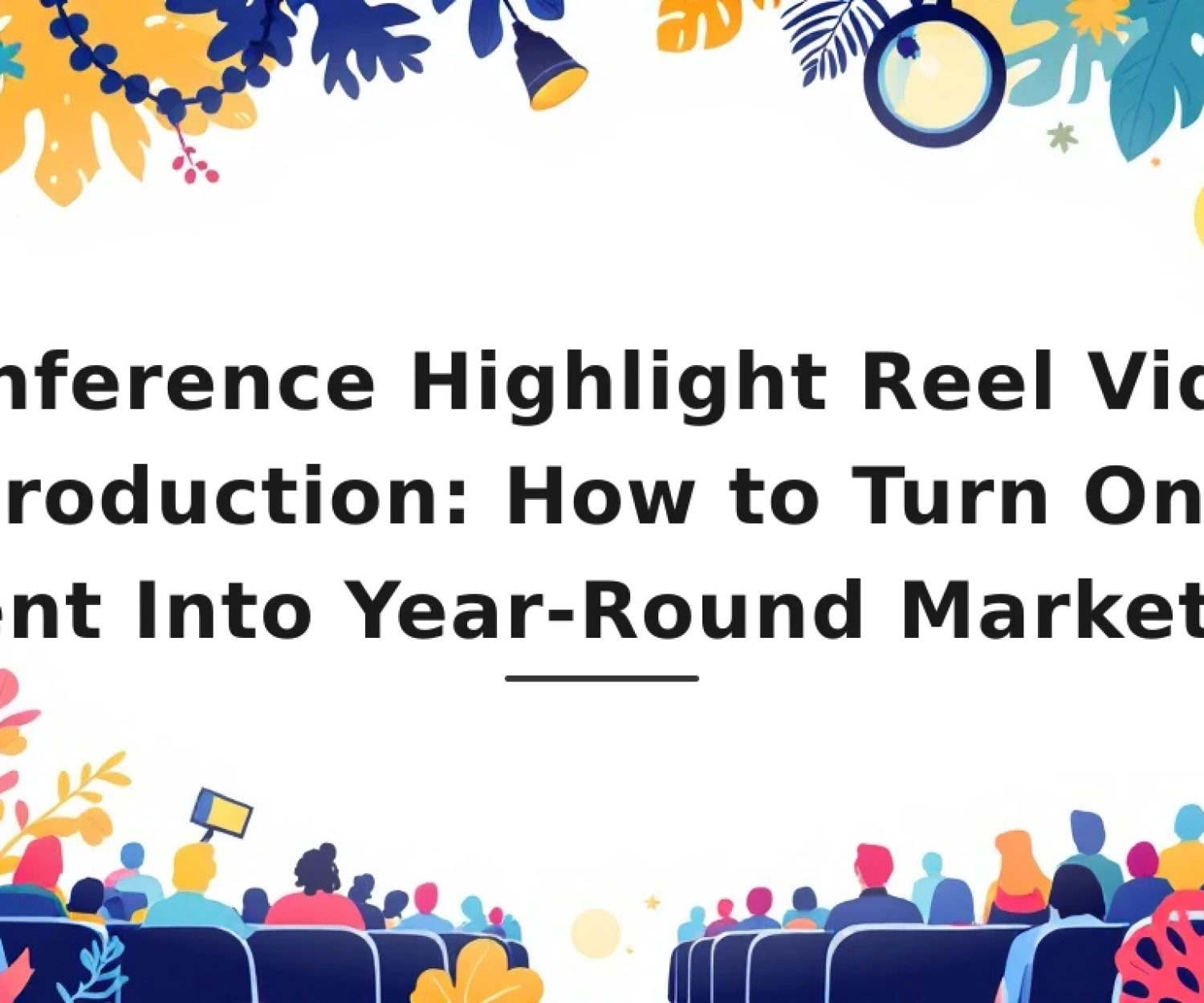 Featured image for: Conference Highlight Reel Video Production: How to Turn One Event Into Year-Round Marketing