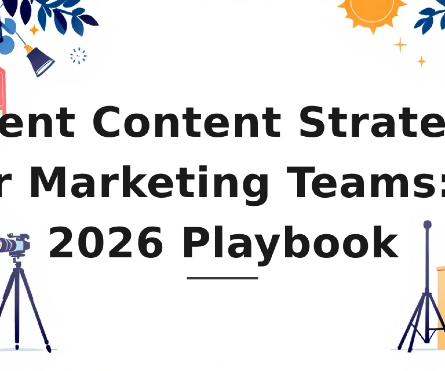 Featured image for: Event Content Strategy for Marketing Teams: A 2026 Playbook
