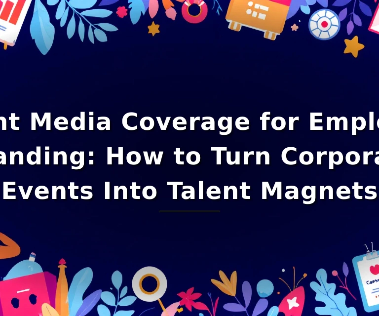 Featured image for: Event Media Coverage for Employer Branding: How to Turn Corporate Events Into Talent Magnets